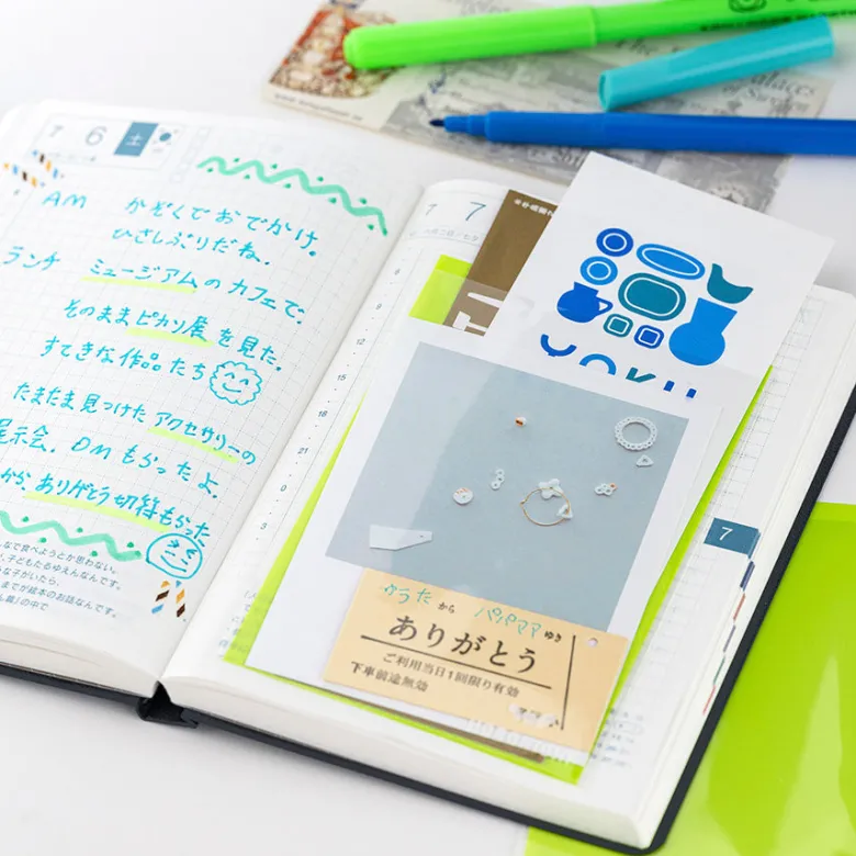 Hobonichi | Sobres Adhesivos Pocket Ticket Size