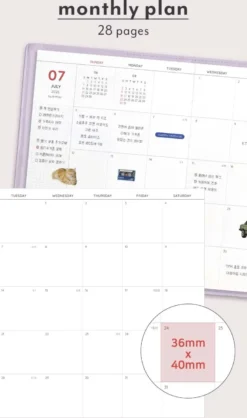 Iconic | Agenda The Planner L 2026 Indi Blue (Mensual)