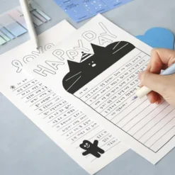 Iconic | Bloc de Notas Doodle White
