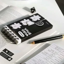 Iconic | Cuaderno de Vocabulario Doodle Black