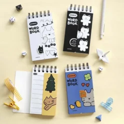Iconic | Cuaderno de Vocabulario Doodle Black