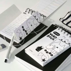 Iconic | Cuaderno de Vocabulario Doodle Blue