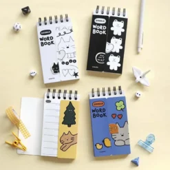 Iconic | Cuaderno de Vocabulario Doodle Cream Yellow