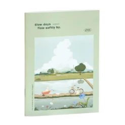 Iconic | Cuaderno lsangjip A5 Slow Days (Rayas)