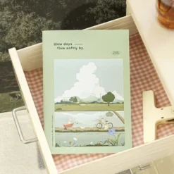 Iconic | Cuaderno lsangjip A5 Slow Days (Rayas)