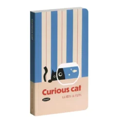 Iconic | Cuaderno Slow Handy Curious Cat (Rayas)