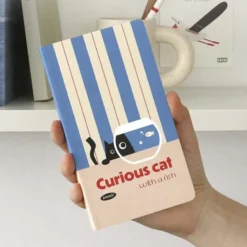 Iconic | Cuaderno Slow Handy Curious Cat (Rayas)