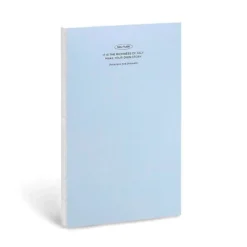 Iconic | Cuaderno Solitude B6 Powder Blue (Cuadros)