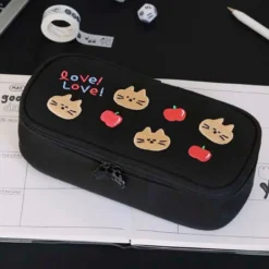 Iconic | Estuche Doodle Black