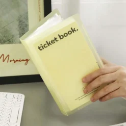 Iconic | Álbum de Tickets Collect Ticket Book Cream Yellow