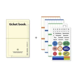 Iconic | Álbum de Tickets Collect Ticket Book White