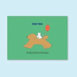 Iconic | Mini Postal Cuddly For You Green