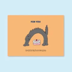 Iconic | Mini Postal Cuddly For You Orange