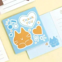 Iconic | Mini Tarjeta de Felicitación Doodle Thank You Sky Blue