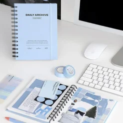 Iconic | Planificador Daily Archiving Book Powder Blue