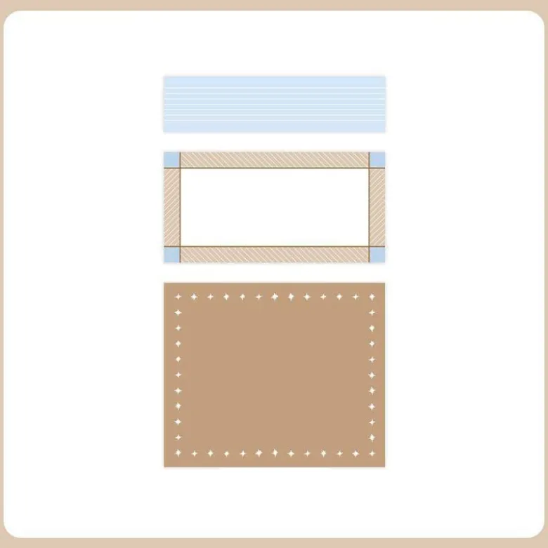 Infeel.me | Notas Adhesivas Seasonal Tales Caramel Coast