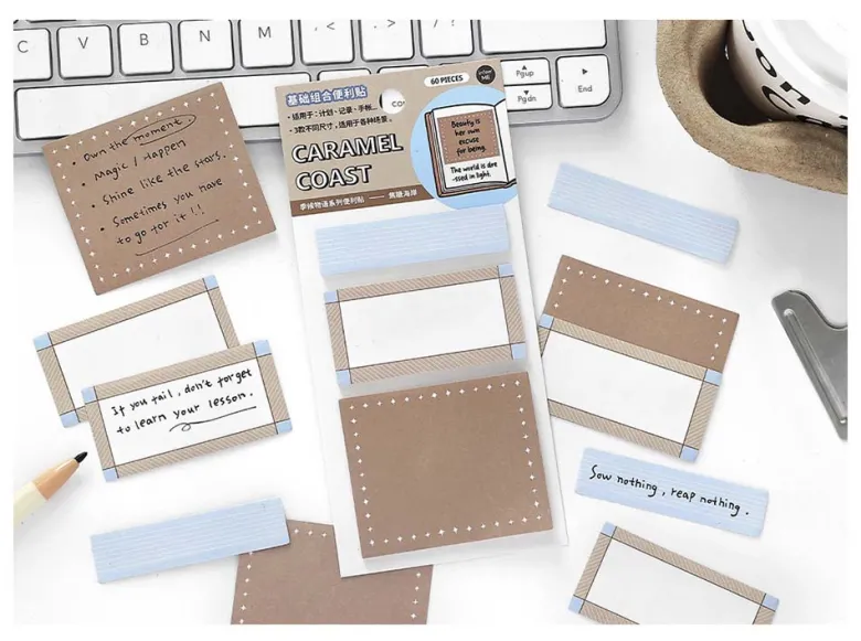 Infeel.me | Notas Adhesivas Seasonal Tales Caramel Coast