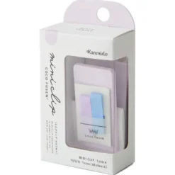 Kanmido | Mini Clip con Marcapáginas Coco Fusen Misty Purple