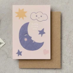 Katie Leamon | Mini Tarjeta de Felicitación Hello Little One
