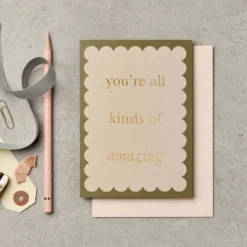 Katie Leamon | Tarjeta de Felicitación You're All Kinds of Amazing