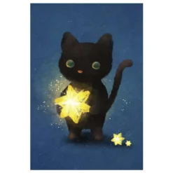 Kenaf | Postal Cat With A Star