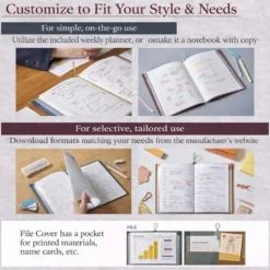King Jim | Cuaderno Archivador Filing Note A5 Navy