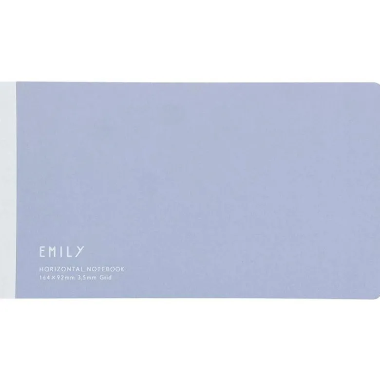 King Jim | Cuaderno Horizontal EMILY Blue Gray