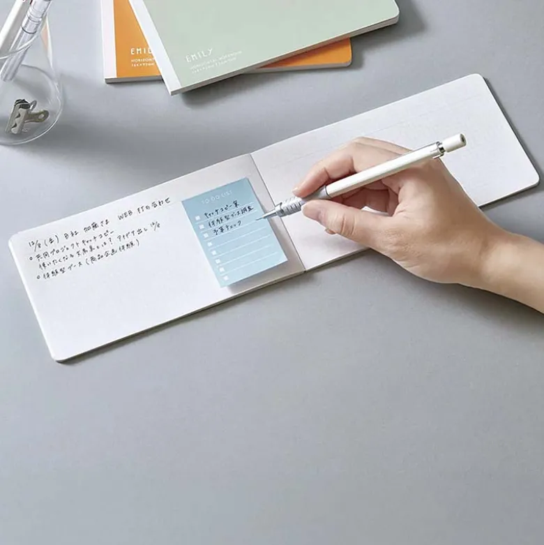 King Jim | Cuaderno Horizontal EMILY Blue Gray