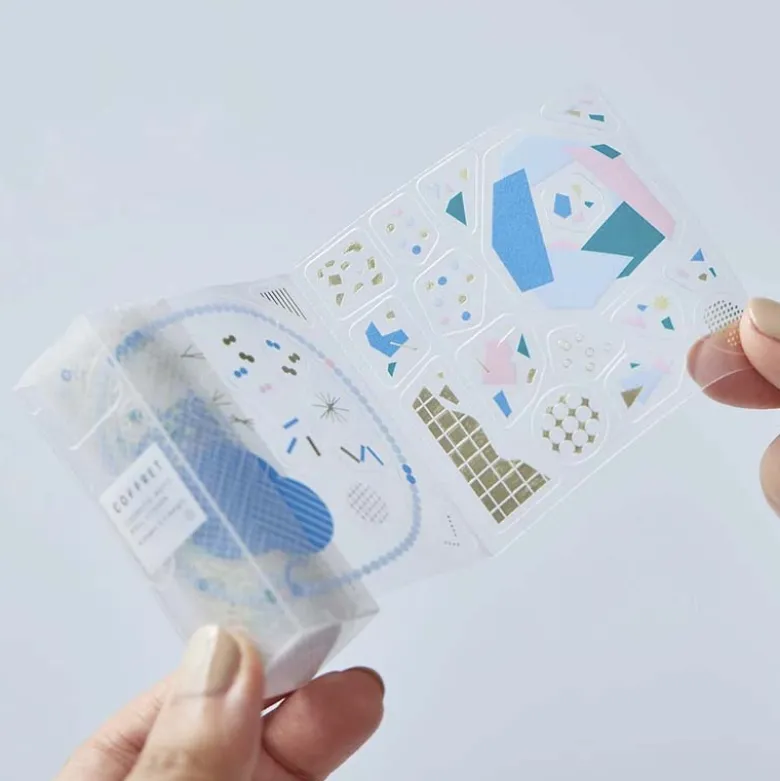 King Jim | Pegatinas en Rollo COFFRET Lagoon Blue