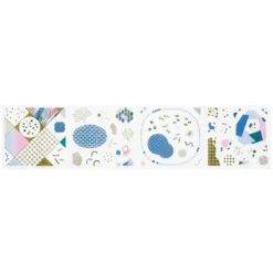 King Jim | Pegatinas en Rollo COFFRET Lagoon Blue