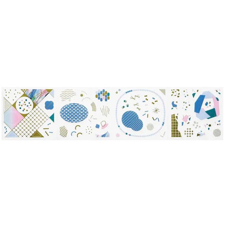King Jim | Pegatinas en Rollo COFFRET Lagoon Blue