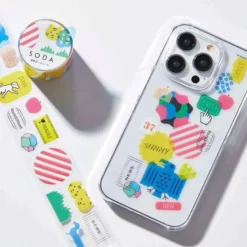 King Jim | Pegatinas en Rollo SODA Transparent Variety (30mm)