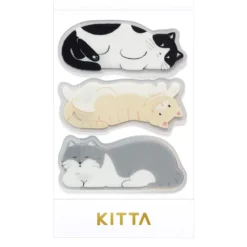 King Jim | Pegatinas Precortado KITTA Clear Cat