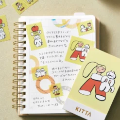 King Jim | Pegatinas Sellos Precortados KITTA Clear Playmates
