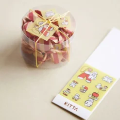 King Jim | Pegatinas Sellos Precortados KITTA Clear Playmates