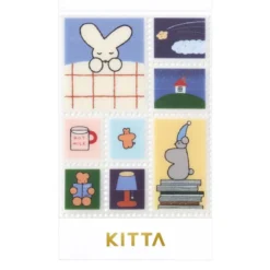 King Jim | Pegatinas Sellos Precortados KITTA Clear Good Night