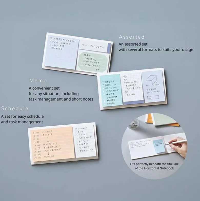 King Jim | Set de Notas Adhesivas EMILY Assortment Orange