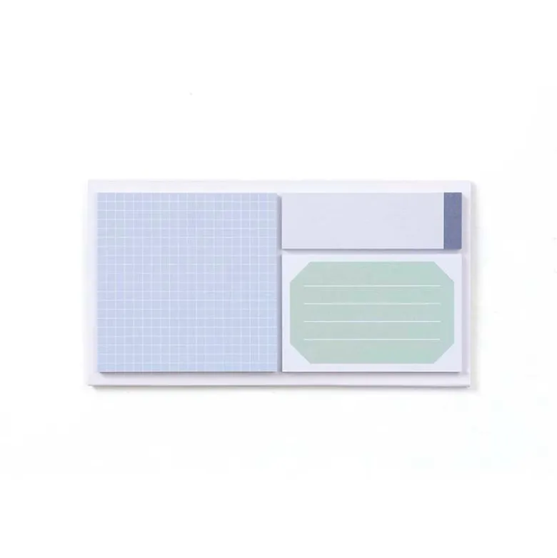 King Jim | Set de Notas Adhesivas EMILY Assortment Pale Blue