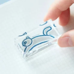 King Jim | Set de 6 Sellos Transparentes Kori Jirushi Cat Set