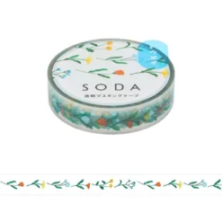 King Jim | SODA Transparent Pet Tape Flower (10mm)