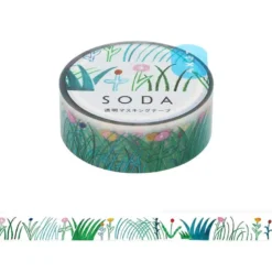 King Jim | SODA Transparent Pet Tape Grass (15mm)