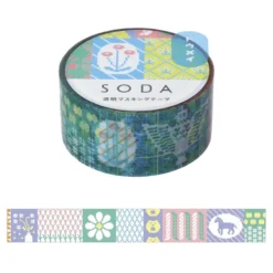 King Jim | SODA Transparent Pet Tape Retro (20mm)