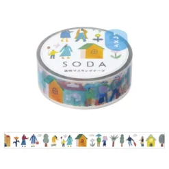 King Jim | SODA Transparent Pet Tape Life (15mm)
