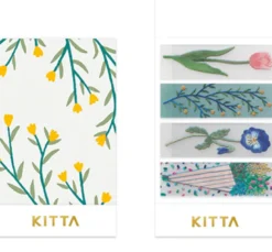 King Jim | Washi Tape Precortado KITTA Clear Flower