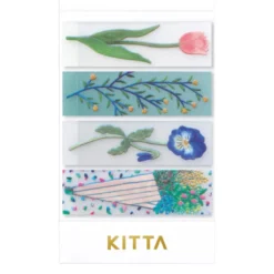 King Jim | Washi Tape Precortado KITTA Clear Flower