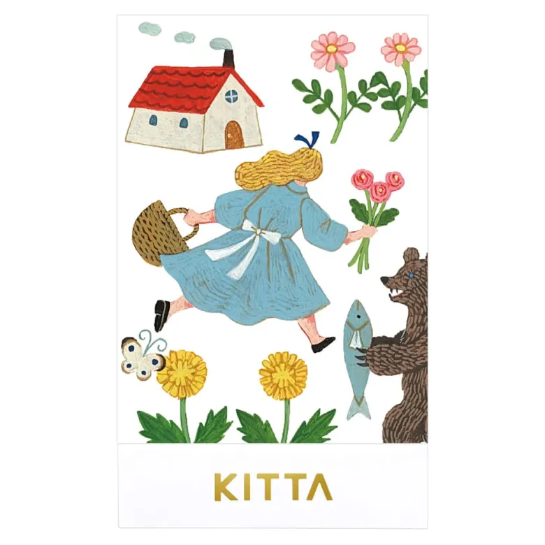 King Jim | Washi Tape Precortado KITTA Special Forest Morning