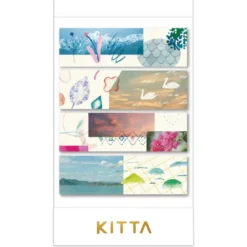 King Jim | Washi Tape Precortado KITTA Basic Collage