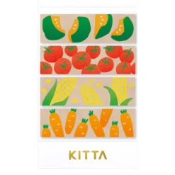 King Jim | Washi Tape Precortado KITTA Vegetables