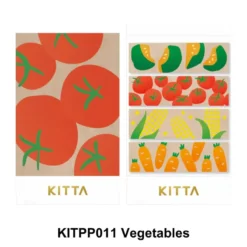 King Jim | Washi Tape Precortado KITTA Vegetables
