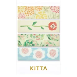 King Jim | Washi Tape Precortado KITTA Basic Flower 2